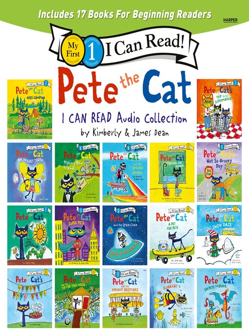 Title details for Pete the Cat I Can Read Audio Collection by James Dean - Wait list
